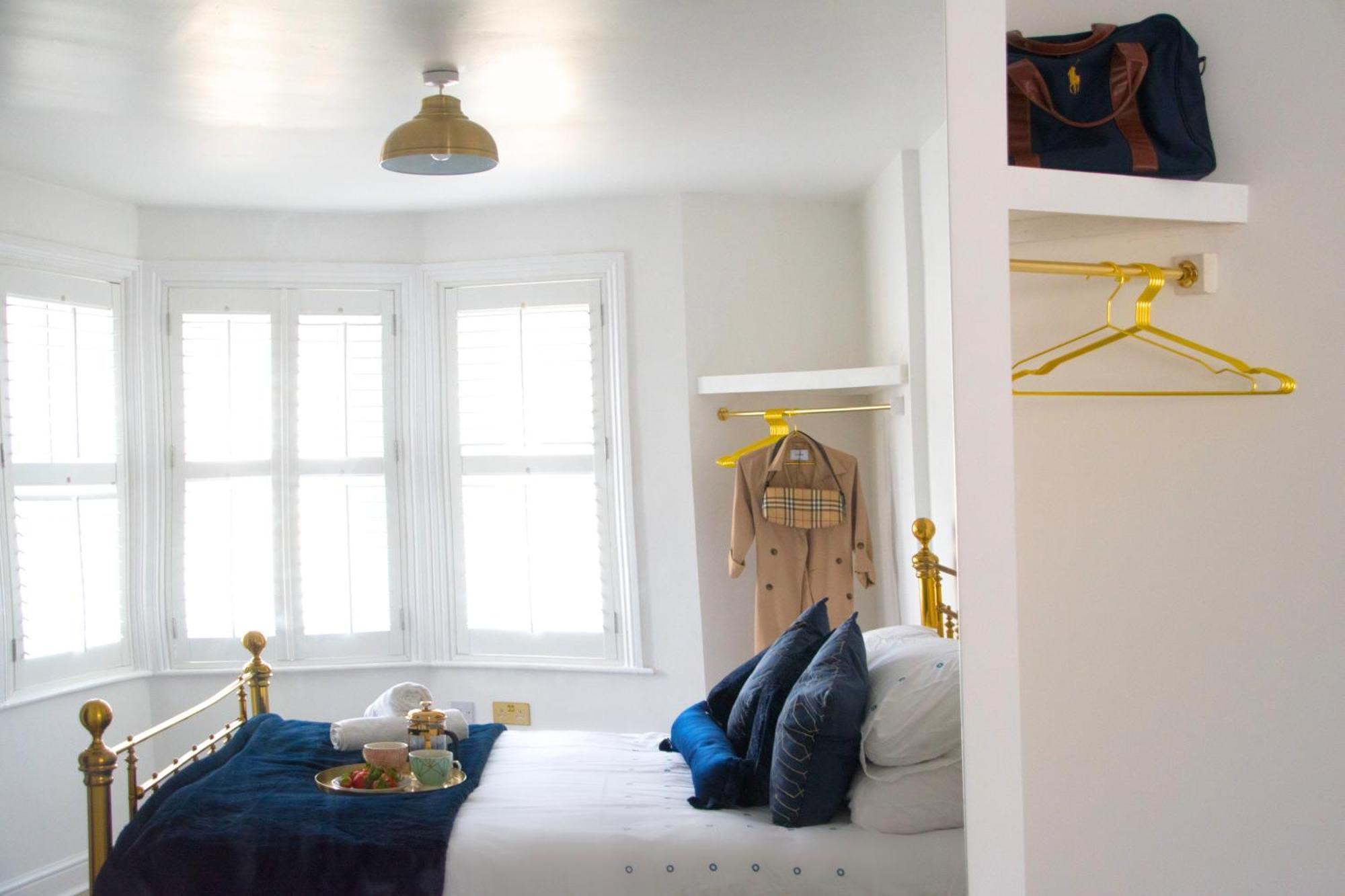 Modern Town Centre Flat - Free Shared Parking, King Size Bed, 5 Minutes Walk To Beach Bournemouth Luaran gambar